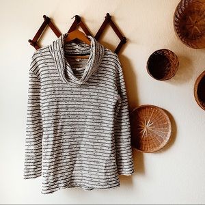 Merona Black and White Knit Sweater for Women